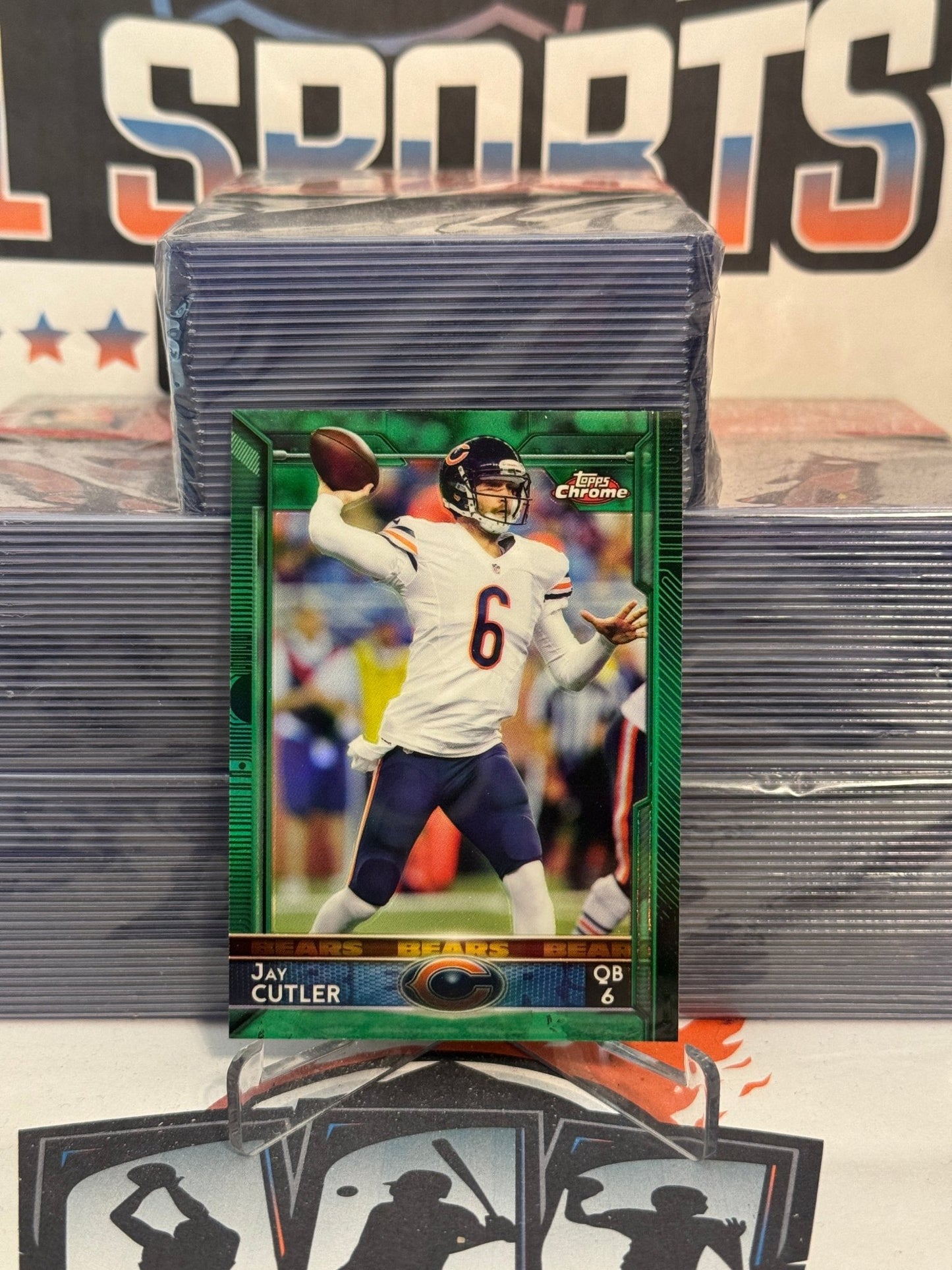 2015 Topps Chrome (Green Refractor) Jay Cutler #77