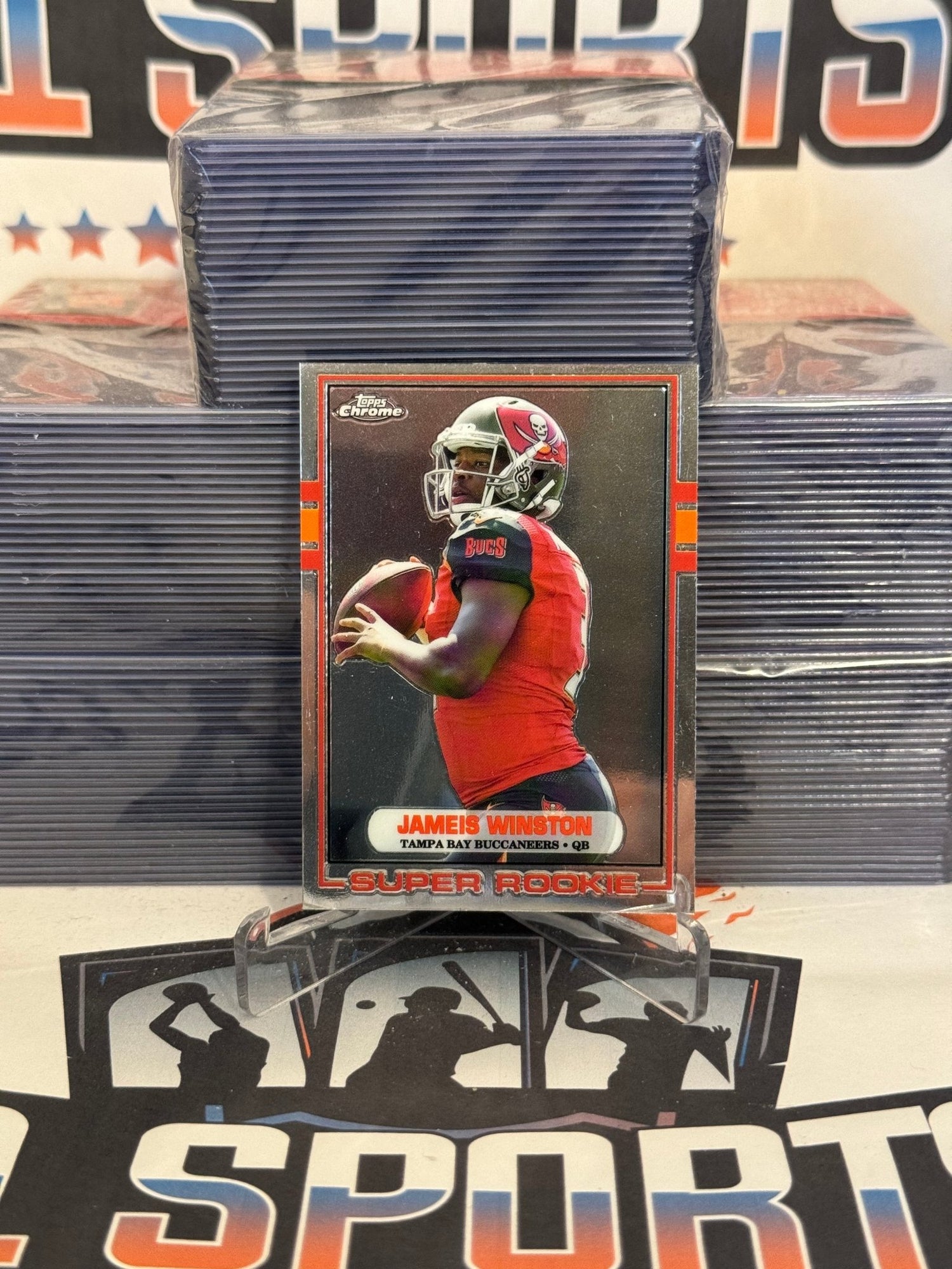 2015 Topps Chrome (Mini, Super Rookie, 1989 Redux) Jameis Winston #89-JW