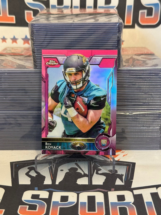 2015 Topps Chrome (Pink Refractor 326/399) Ben Koyack Rookie #145