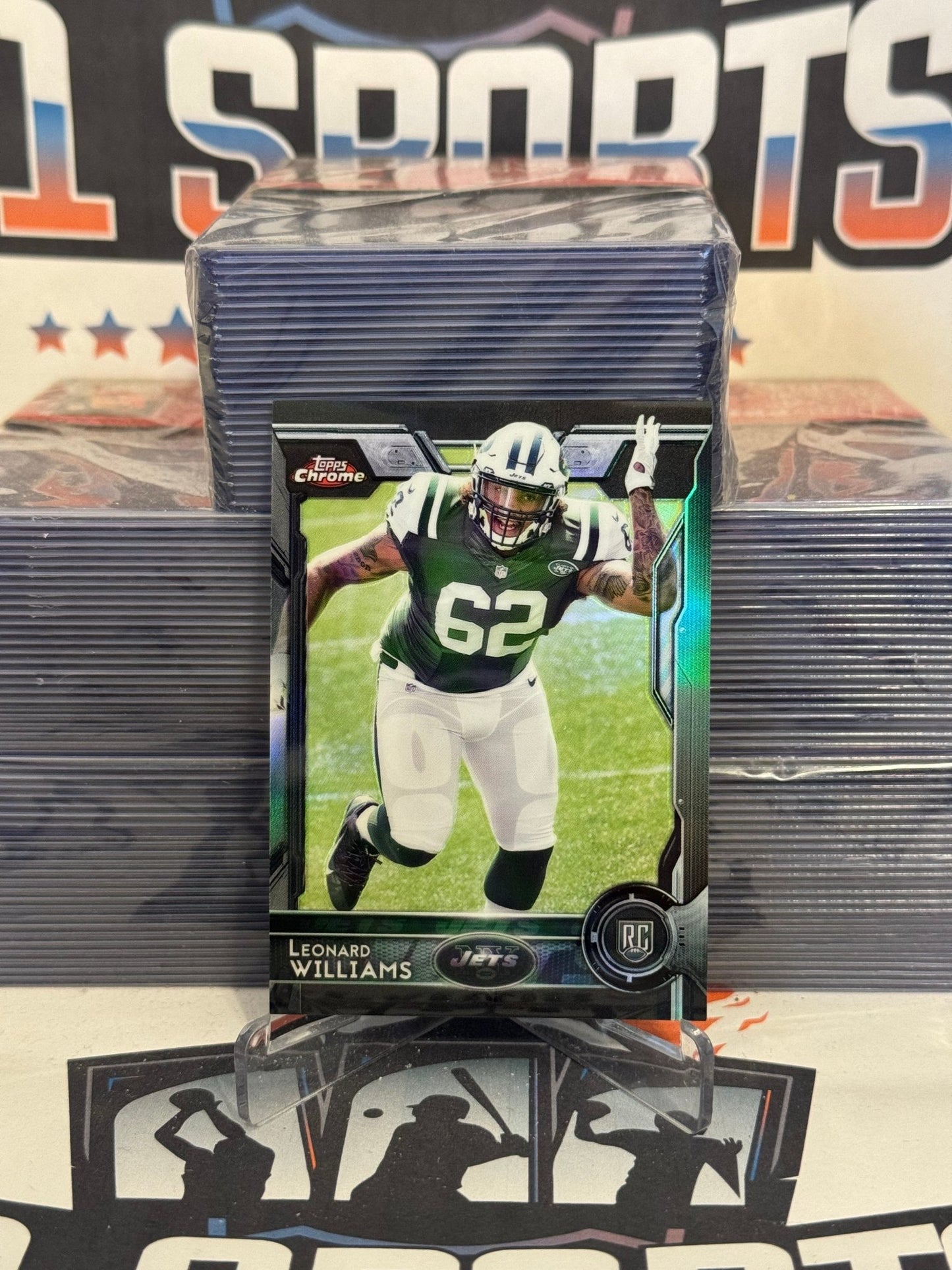 2015 Topps Chrome (Refractor 77/299) Leonard Williams Rookie #130