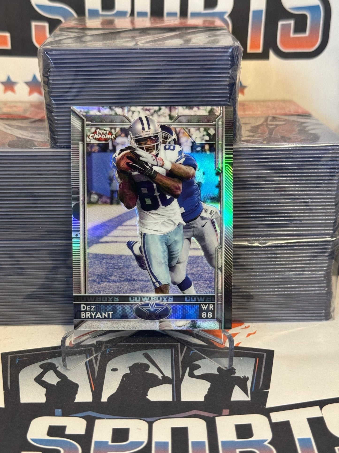 2015 Topps Chrome (Refractor) Dez Bryant #16