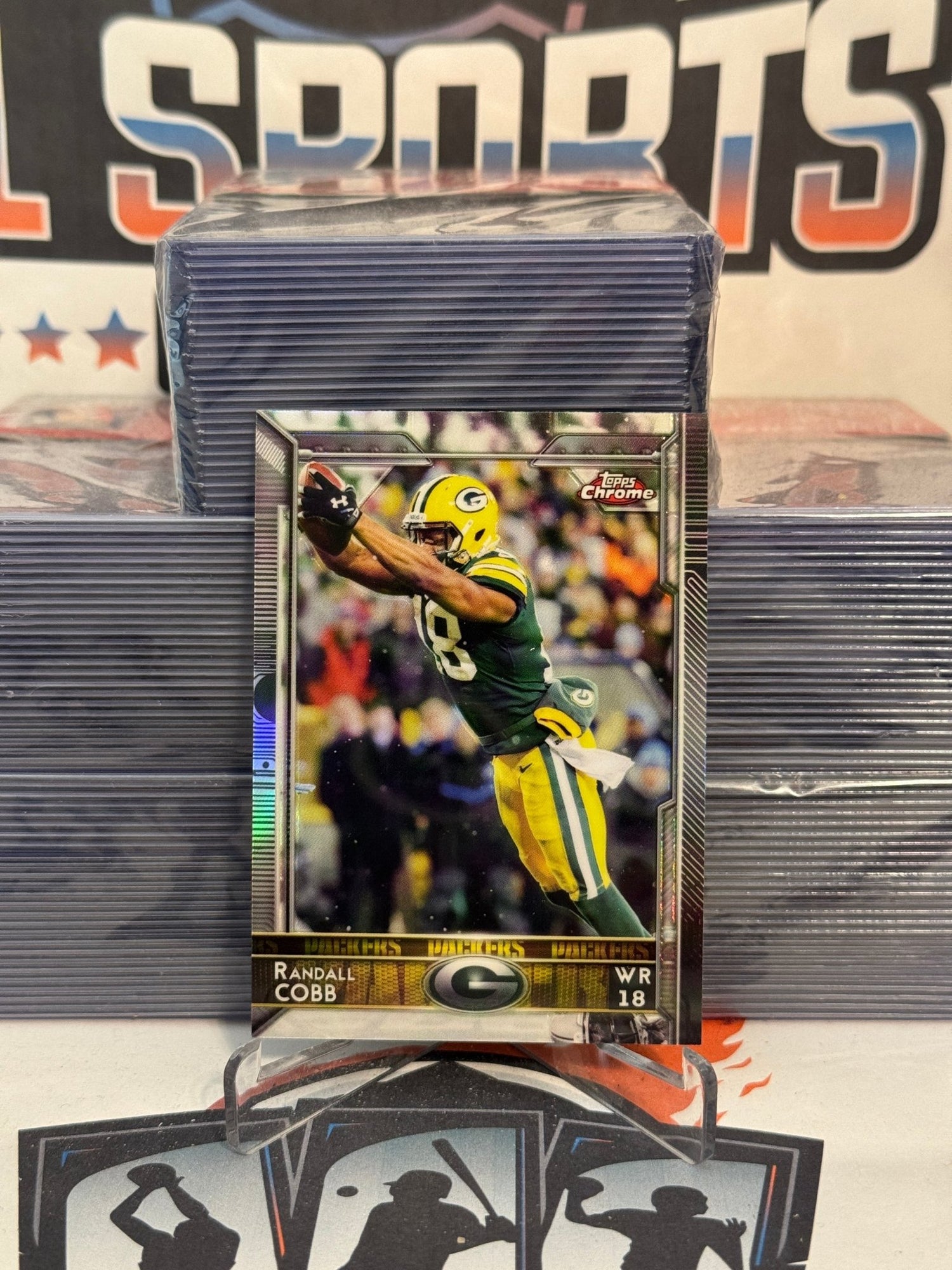 2015 Topps Chrome (Refractor) Randall Cobb #34