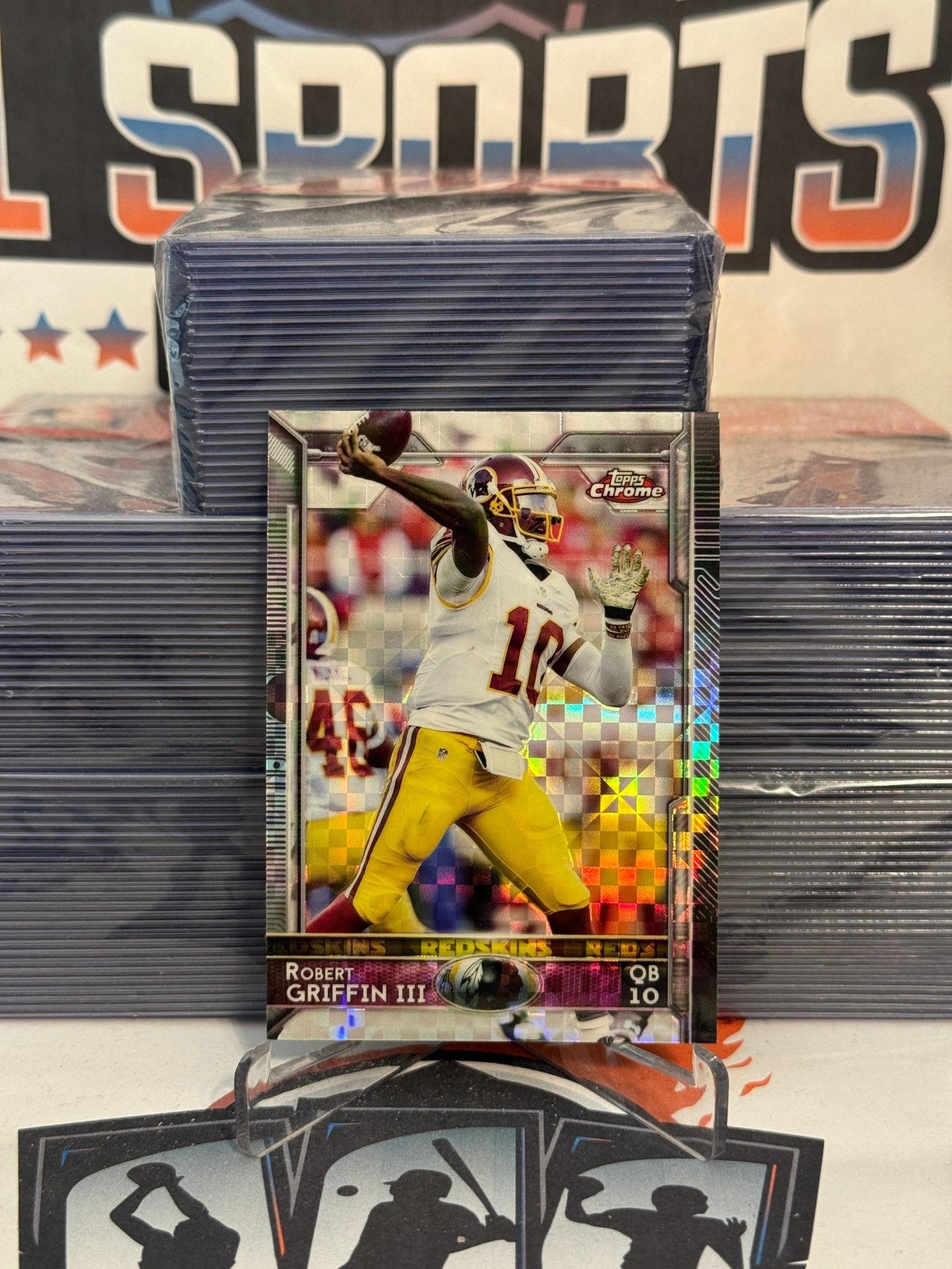 2015 Topps Chrome (X-Fractor) Robert Griffin III #3