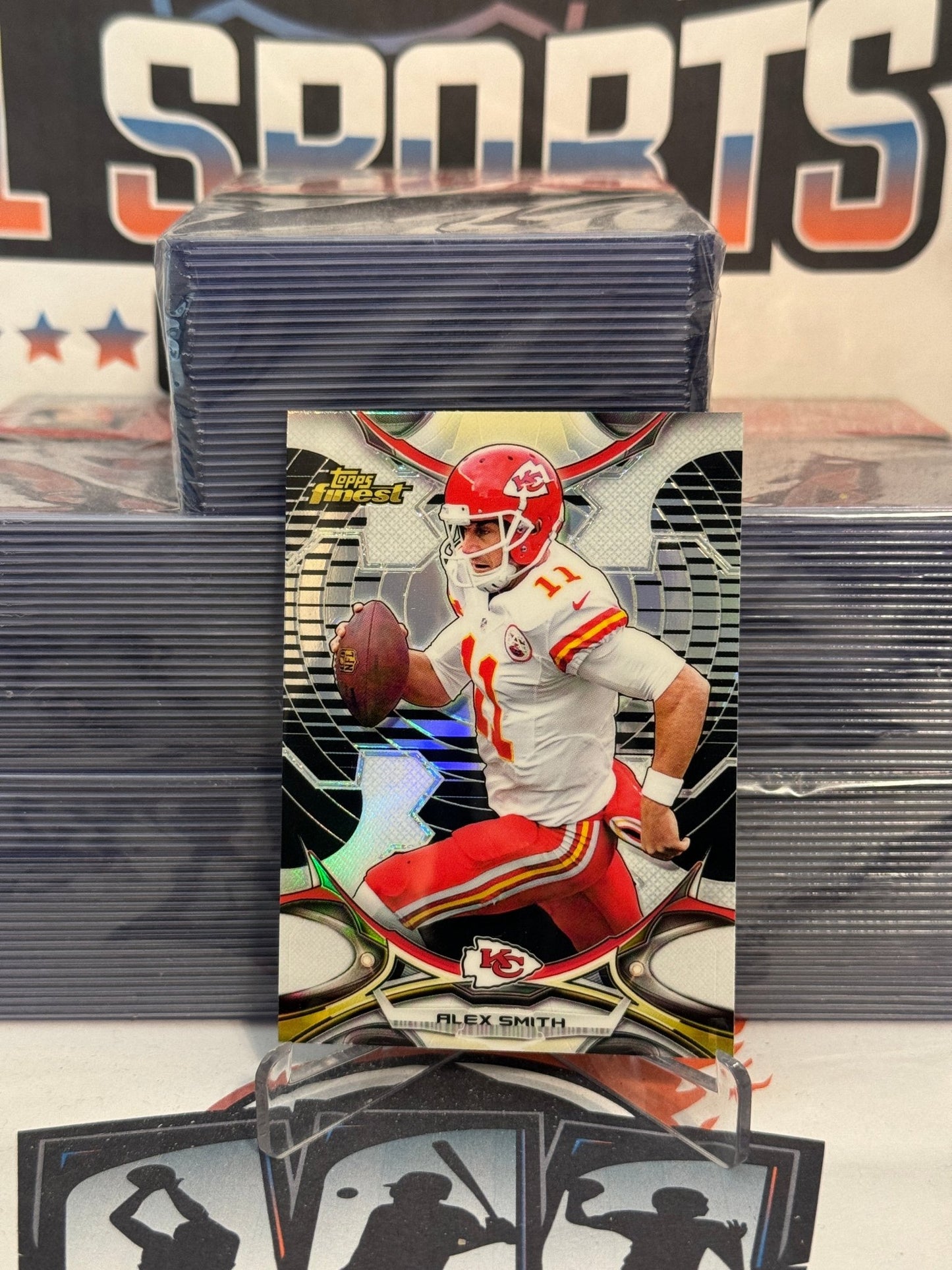 2015 Topps Finest (Refractor) Alex Smith #129