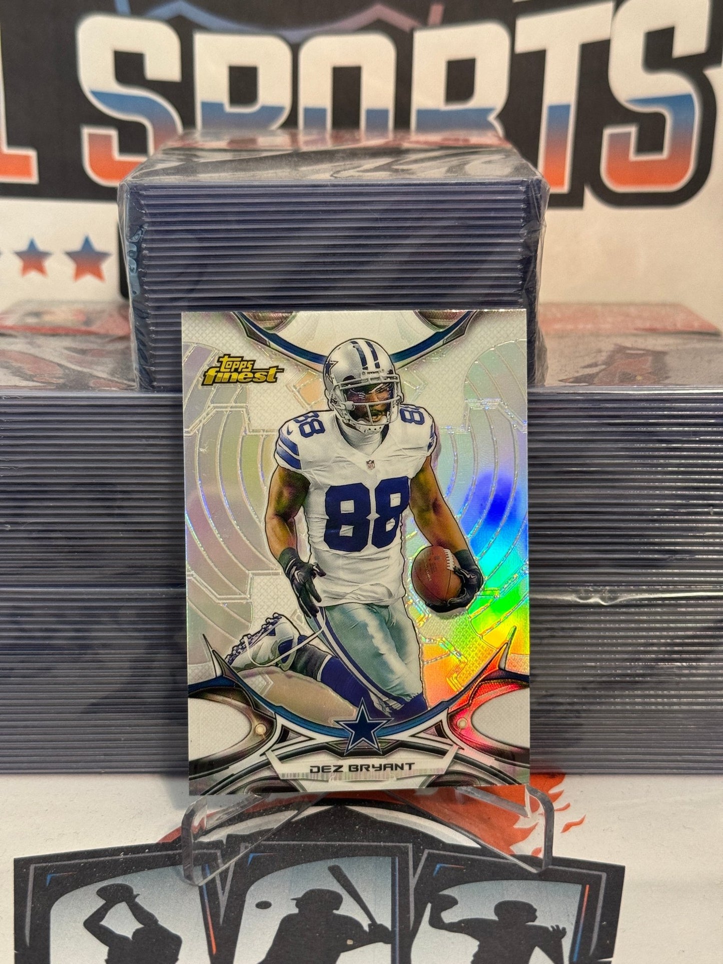 2015 Topps Finest (Refractor) Dez Bryant #125