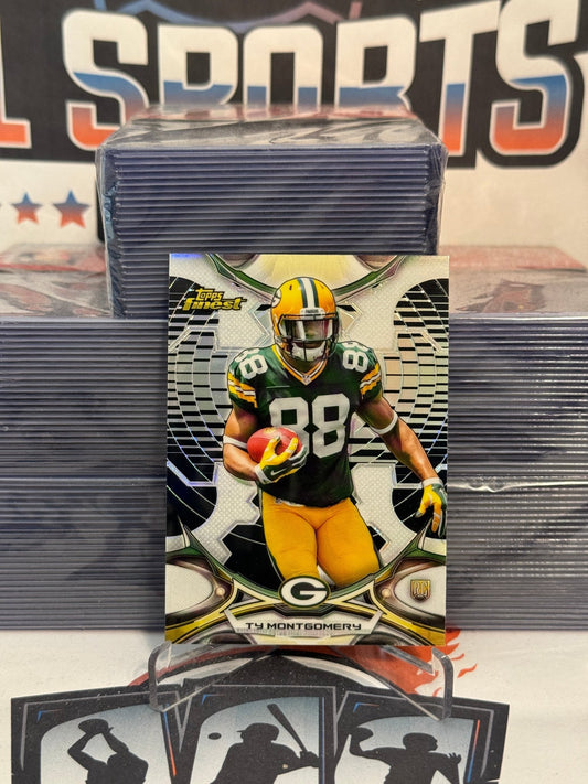 2015 Topps Finest (Refractor) Ty Montgomery Rookie #9
