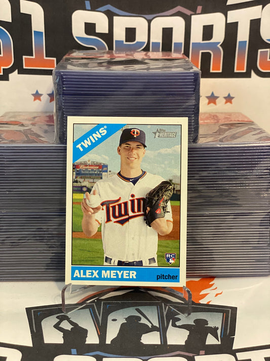2015 Topps Heritage Alex Meyer Rookie #606