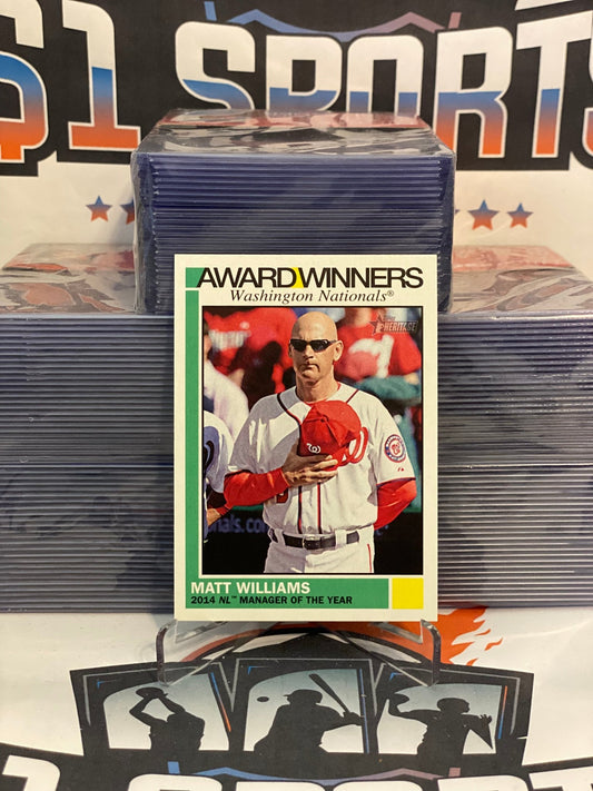 2015 Topps Heritage (Award Winners) Matt Williams #AW-8