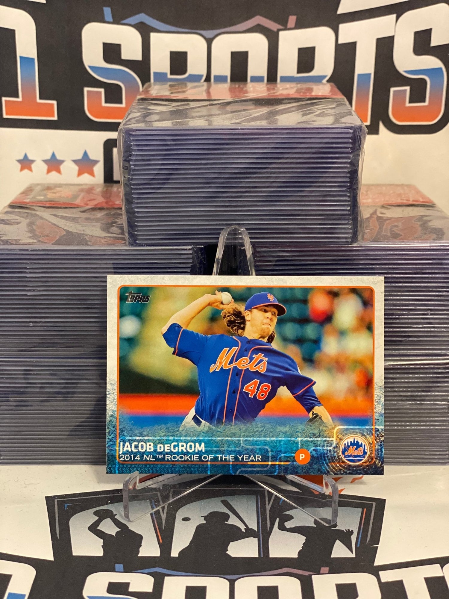 2015 Topps (NL Rookie of the Year) Jacob DeGrom #387