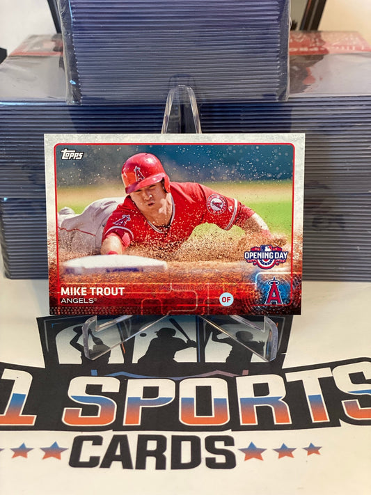 2015 Topps Opening Day Mike Trout #77