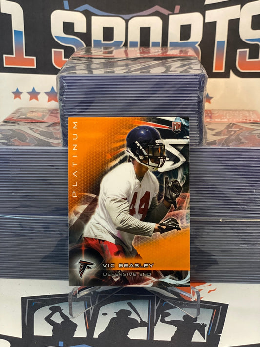 2015 Topps Platinum (Orange) Vic Beasley Rookie #139