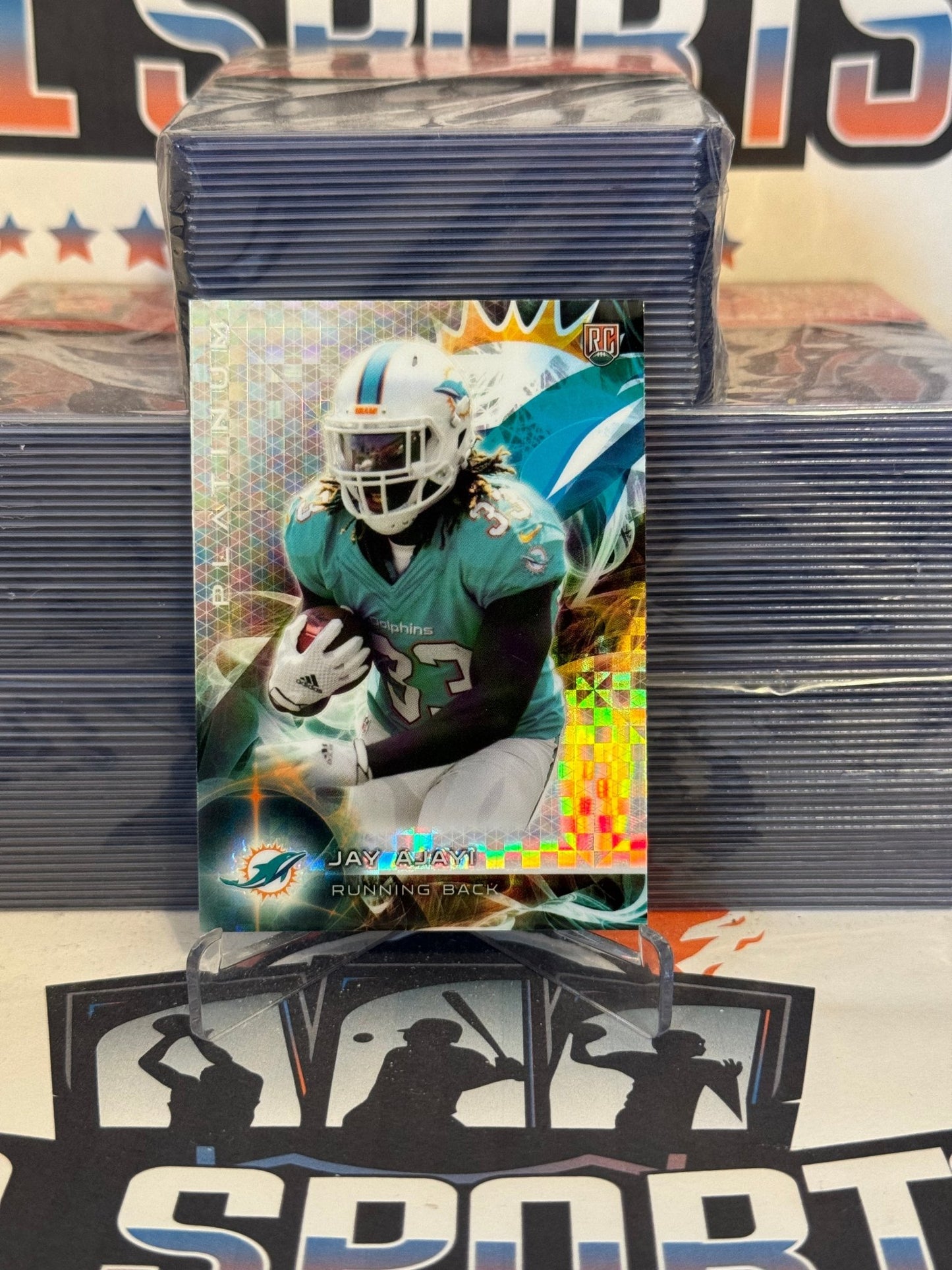 2015 Topps Platinum (X-Fractor) Jay Ajayi Rookie #113