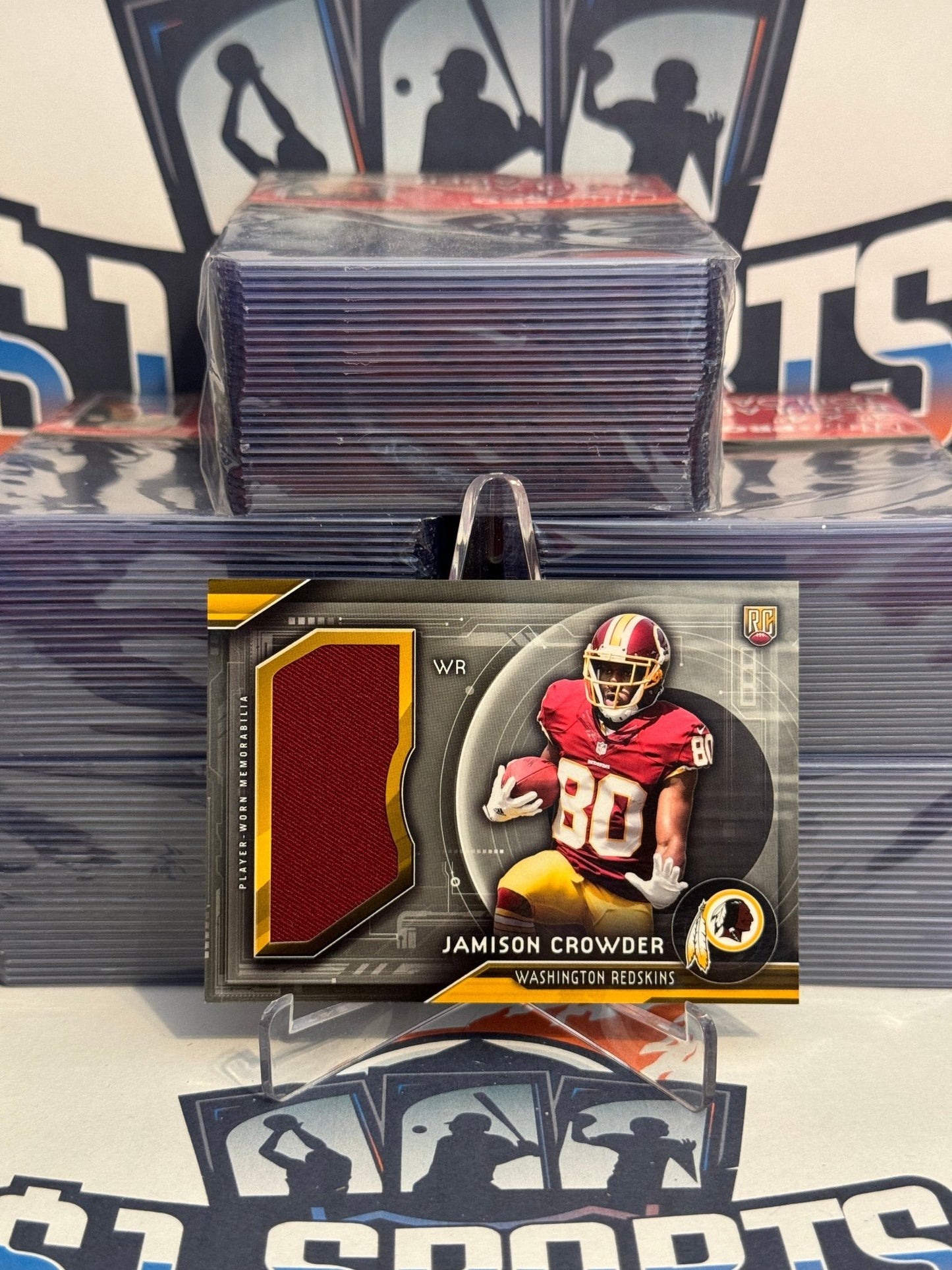 2015 Topps (Rookie Jumbo Relic) Jamison Crowder #RJR-JC