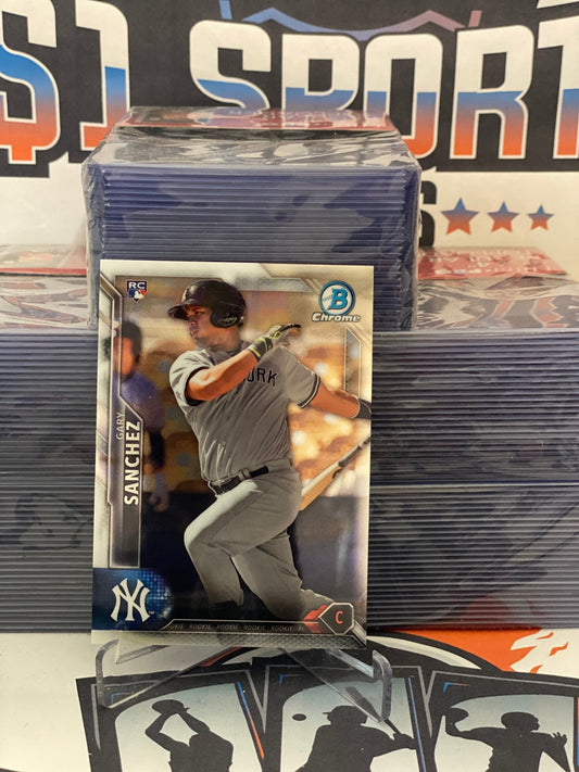 2016 Bowman Chrome Gary Sanchez Rookie #90