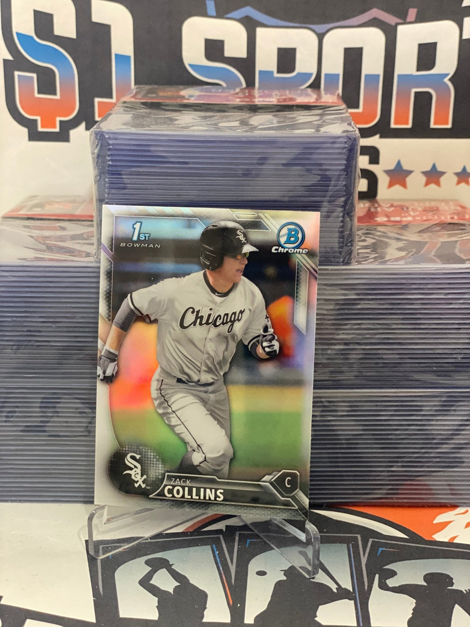 2016 Bowman Draft Chrome (Refractor, 1st Bowman) Zack Collins #BDC-40