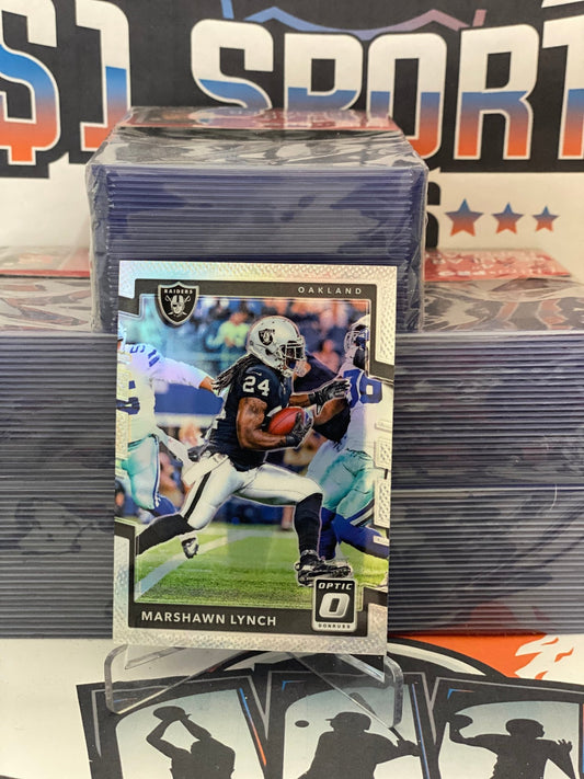 2016 Donruss Optic (Holo Prizm) Marshawn Lynch #64