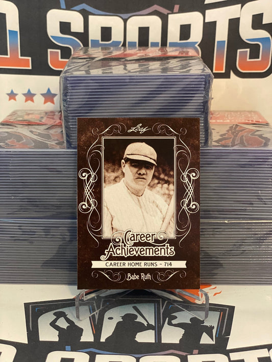 2016 Leaf (Career Achievements) Babe Ruth #CA-02