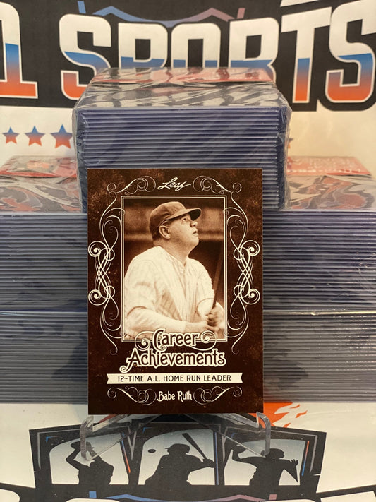 2016 Leaf (Career Achievements) Babe Ruth #CA-08