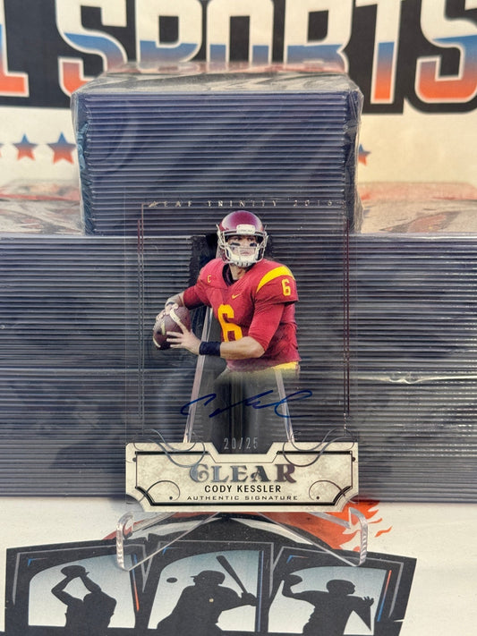 2016 Leaf Trinity (Clear Auto 20/25) Cody Kessler #CA-CK1