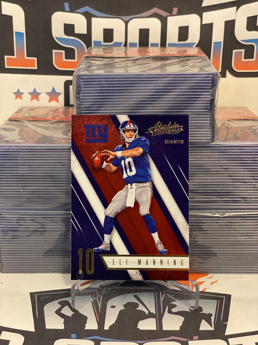 2016 Panini Absolute Eli Manning #95