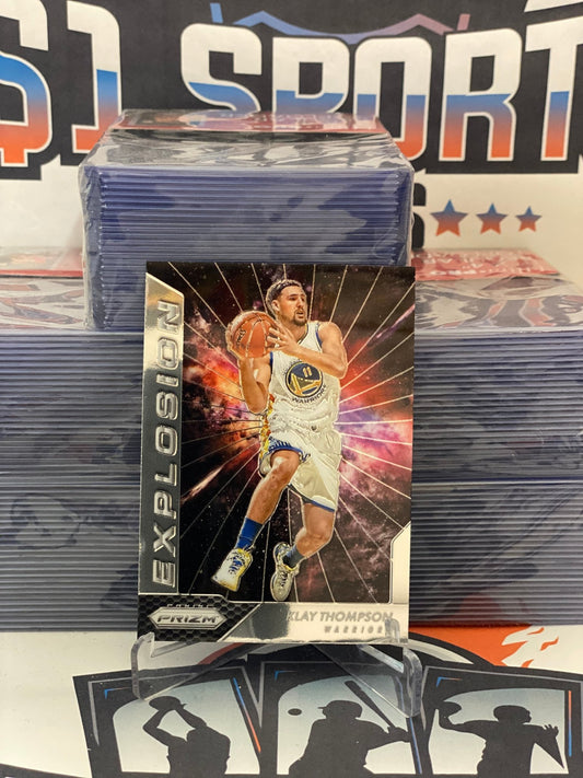 2016 Panini Prizm (Explosion) Klay Thompson #9