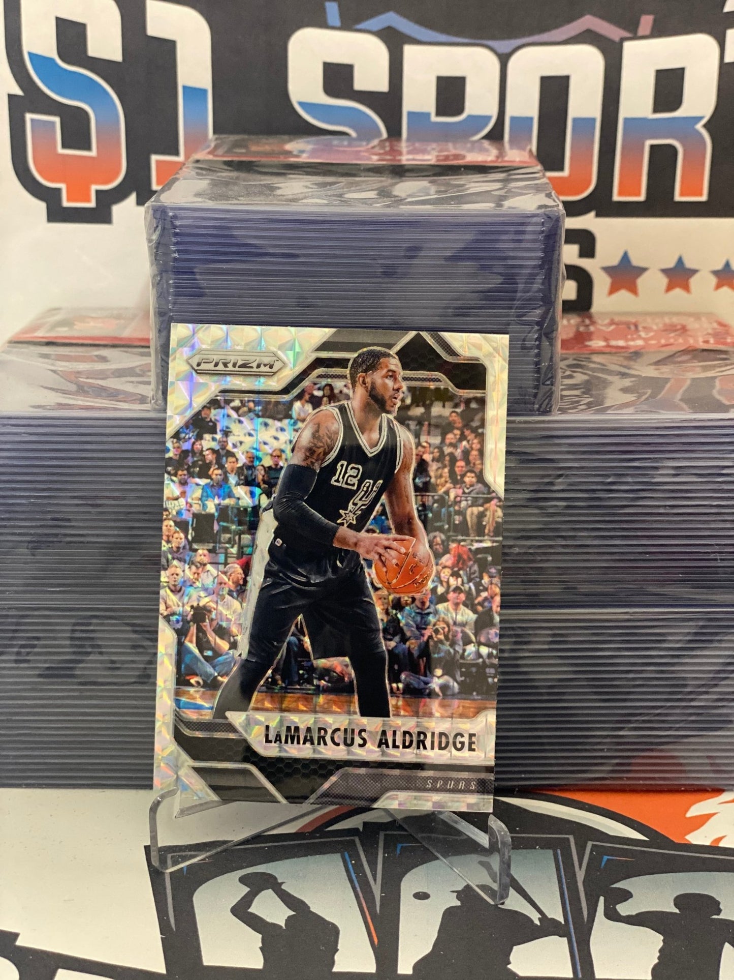 2016 Panini Prizm (Mosaic Prizm) LaMarcus Aldridge #63