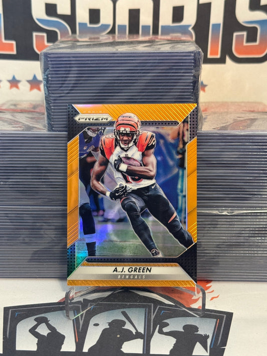 2016 Panini Prizm (Orange Prizm 11/299) A.J. Green #98