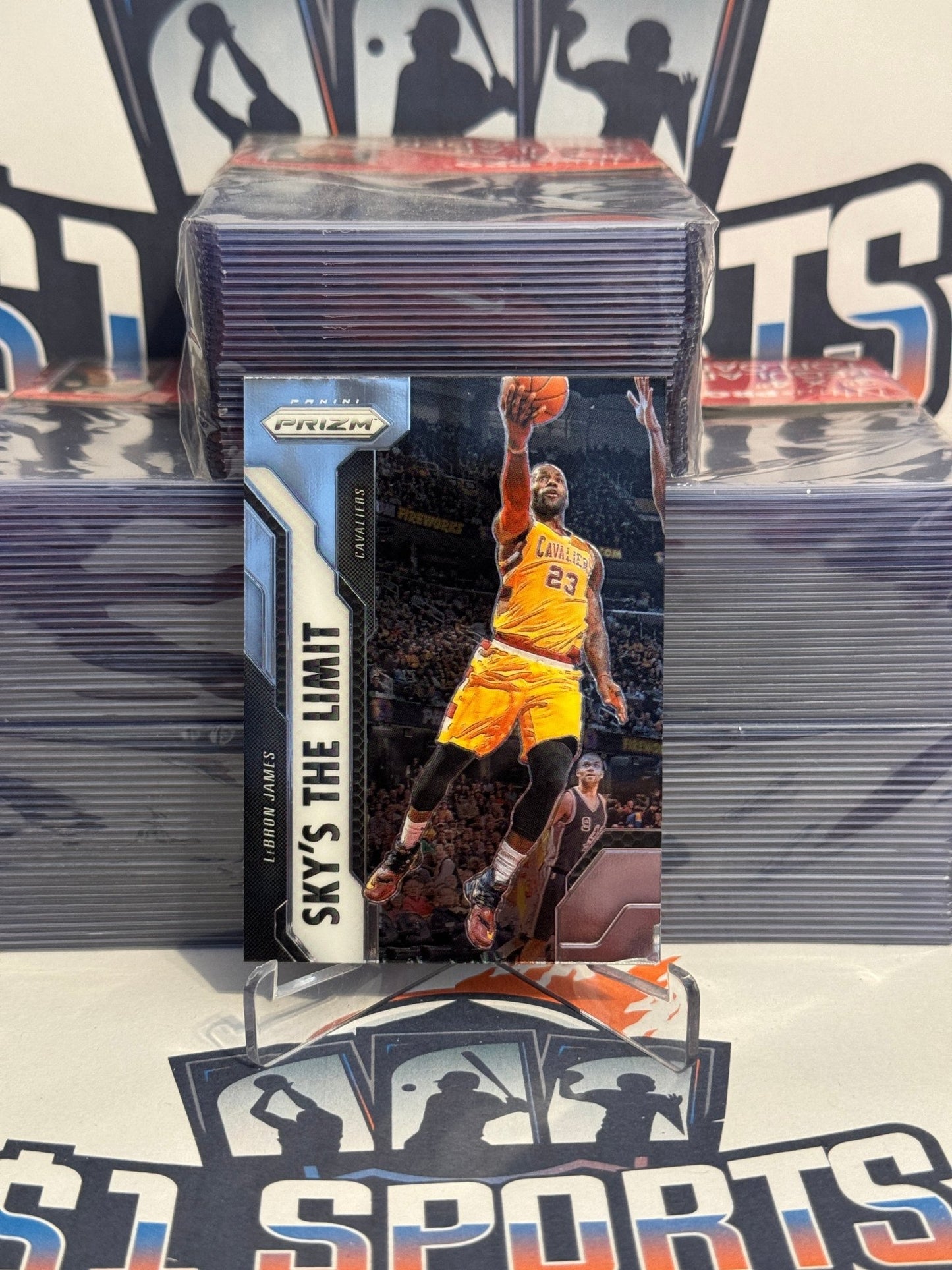 2016 Panini Prizm (Sky's The Limit) LeBron James #4