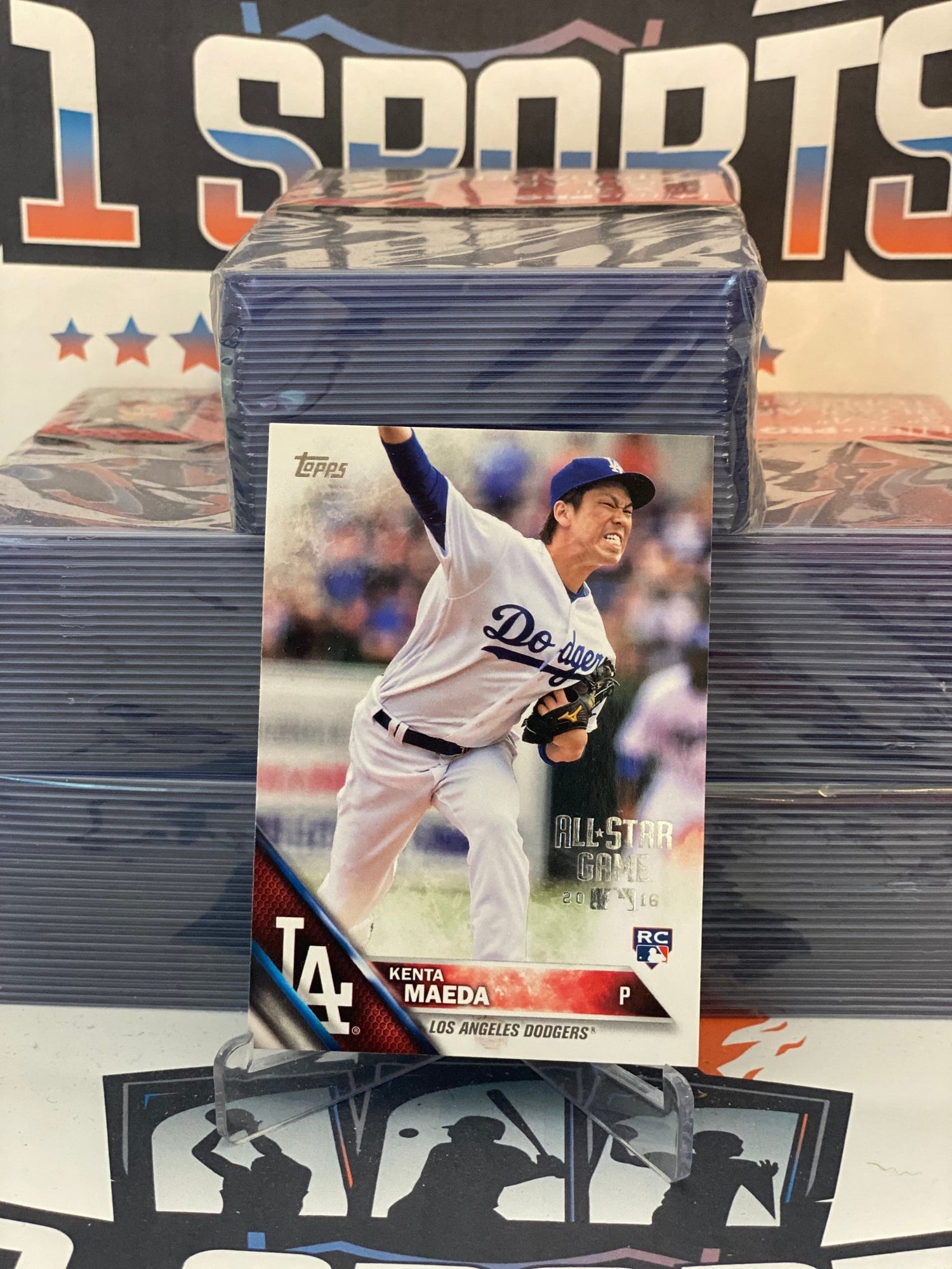 2016 Topps (All-Star Game Silver) Kenta Maeda Rookie #429