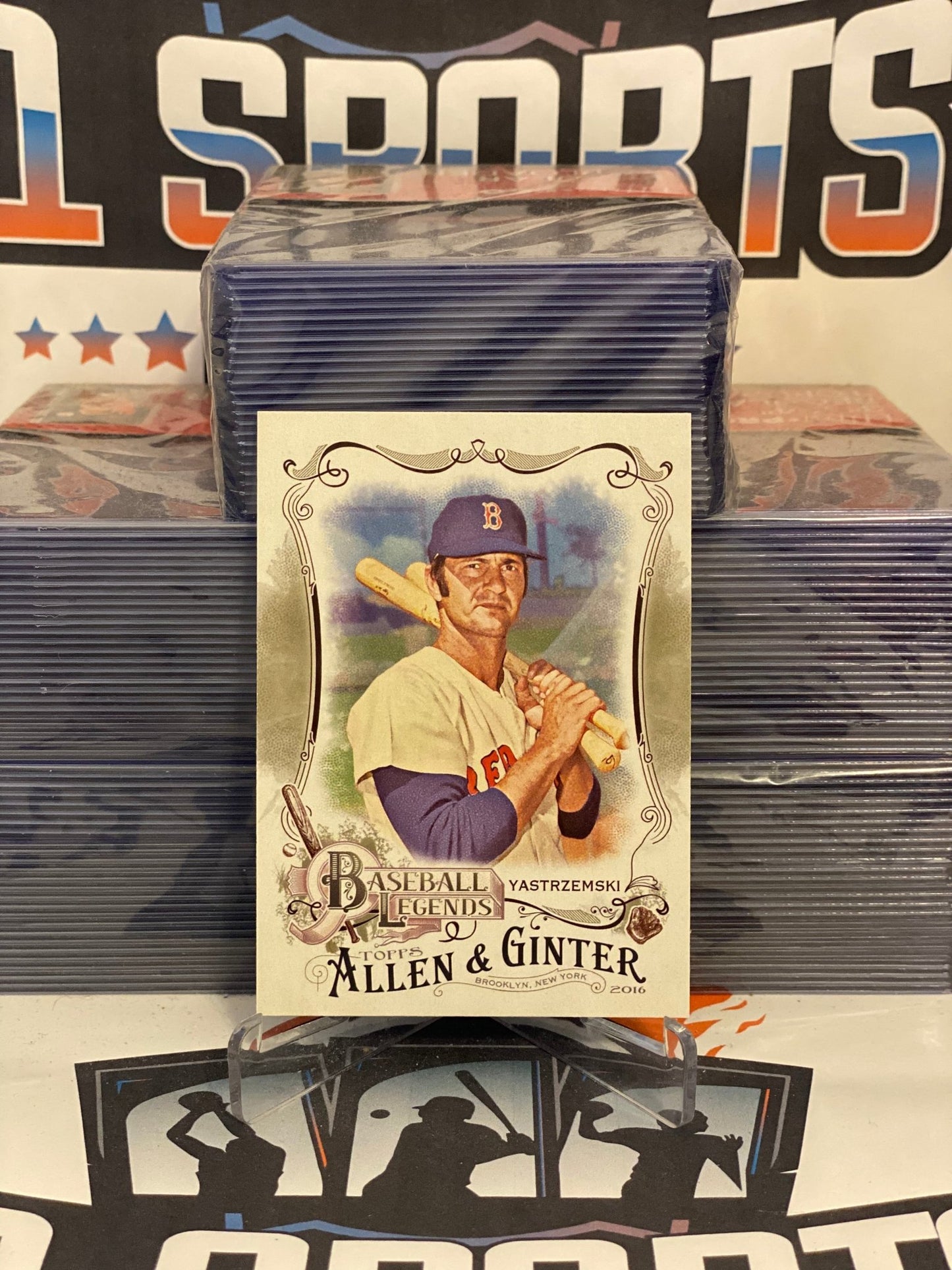 2016 Topps Allen & Ginter (Baseball Legends) Carl Yastrzemski #BL-2