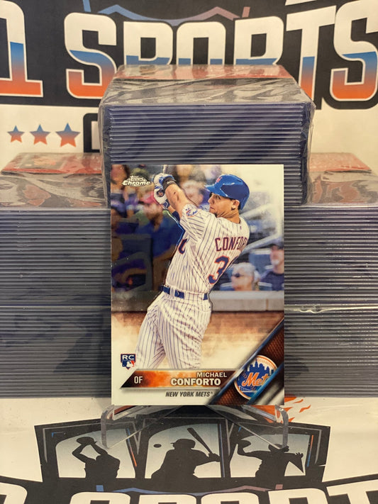 2016 Topps Chrome Michael Conforto Rookie #52