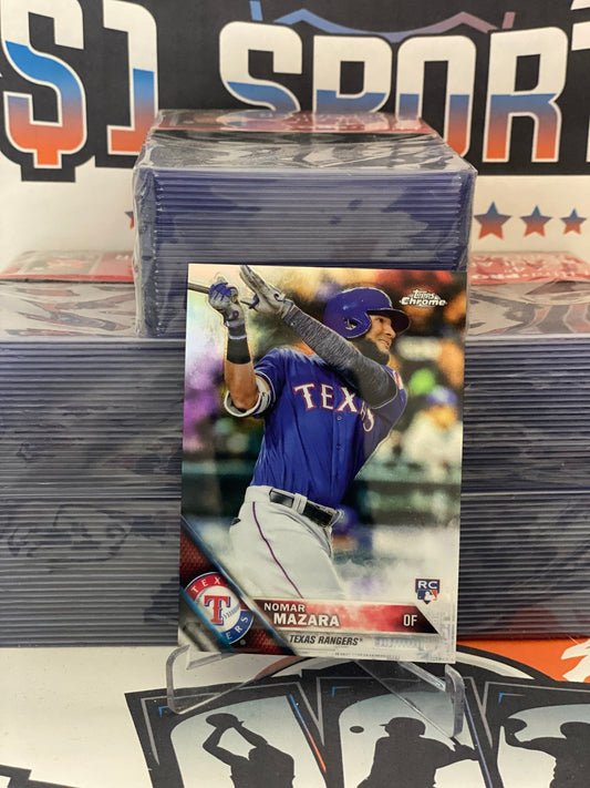 2016 Topps Chrome (Refractor) Nomar Marza Rookie #164