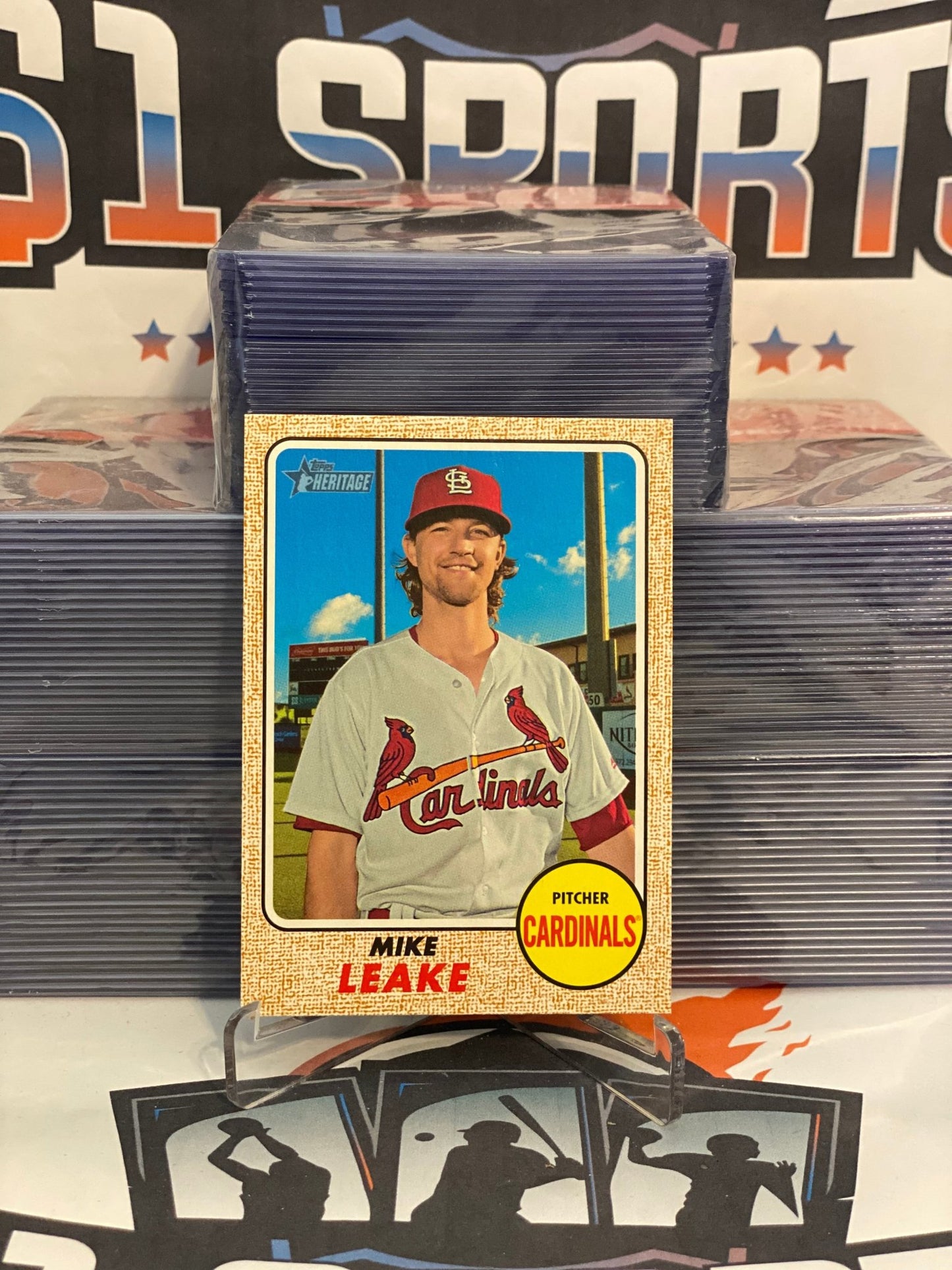 2016 Topps Heritage (Short Print) Mike Leake #723