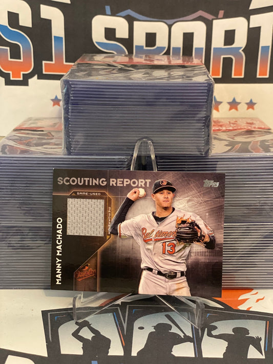 2016 Topps (Scouting Report Relic) Manny Machado #SRR-MM
