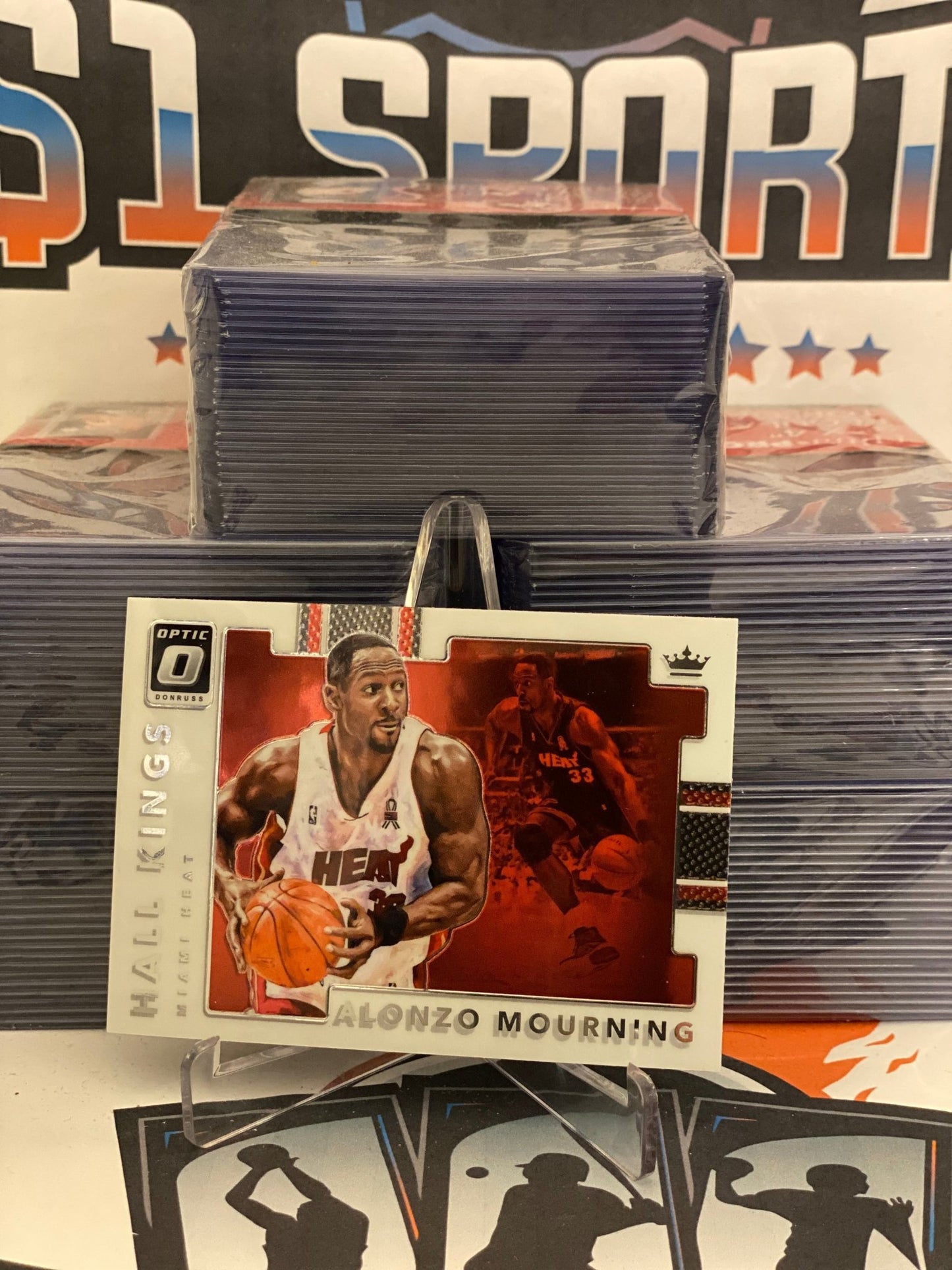 2017 Donruss Optic (Hall Kings) Alonzo Mourning #24