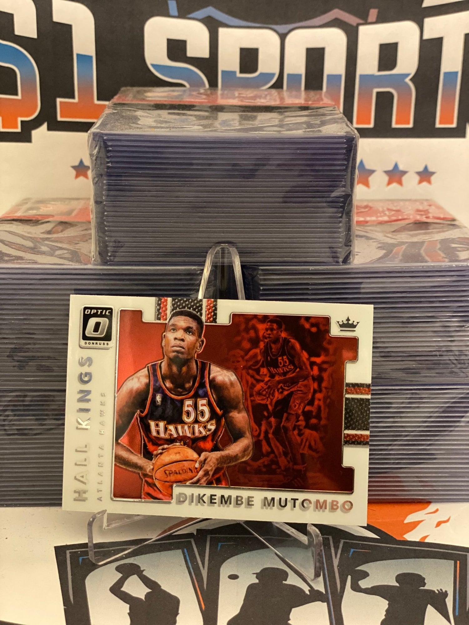 2017 Donruss Optic (Hall Kings) Dikembe Mutombo #22