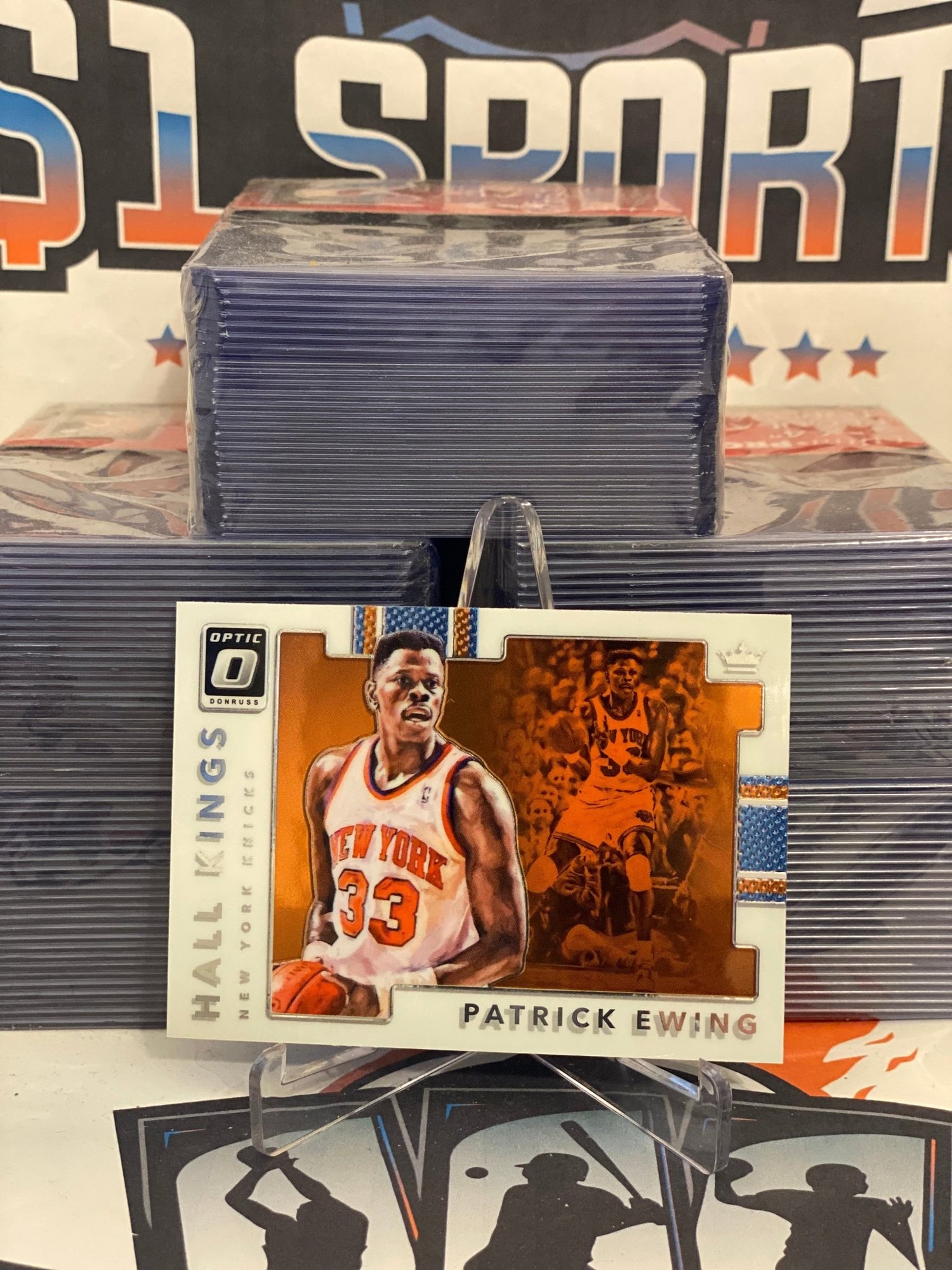 2017 Donruss Optic (Hall Kings) Patrick Ewing #16
