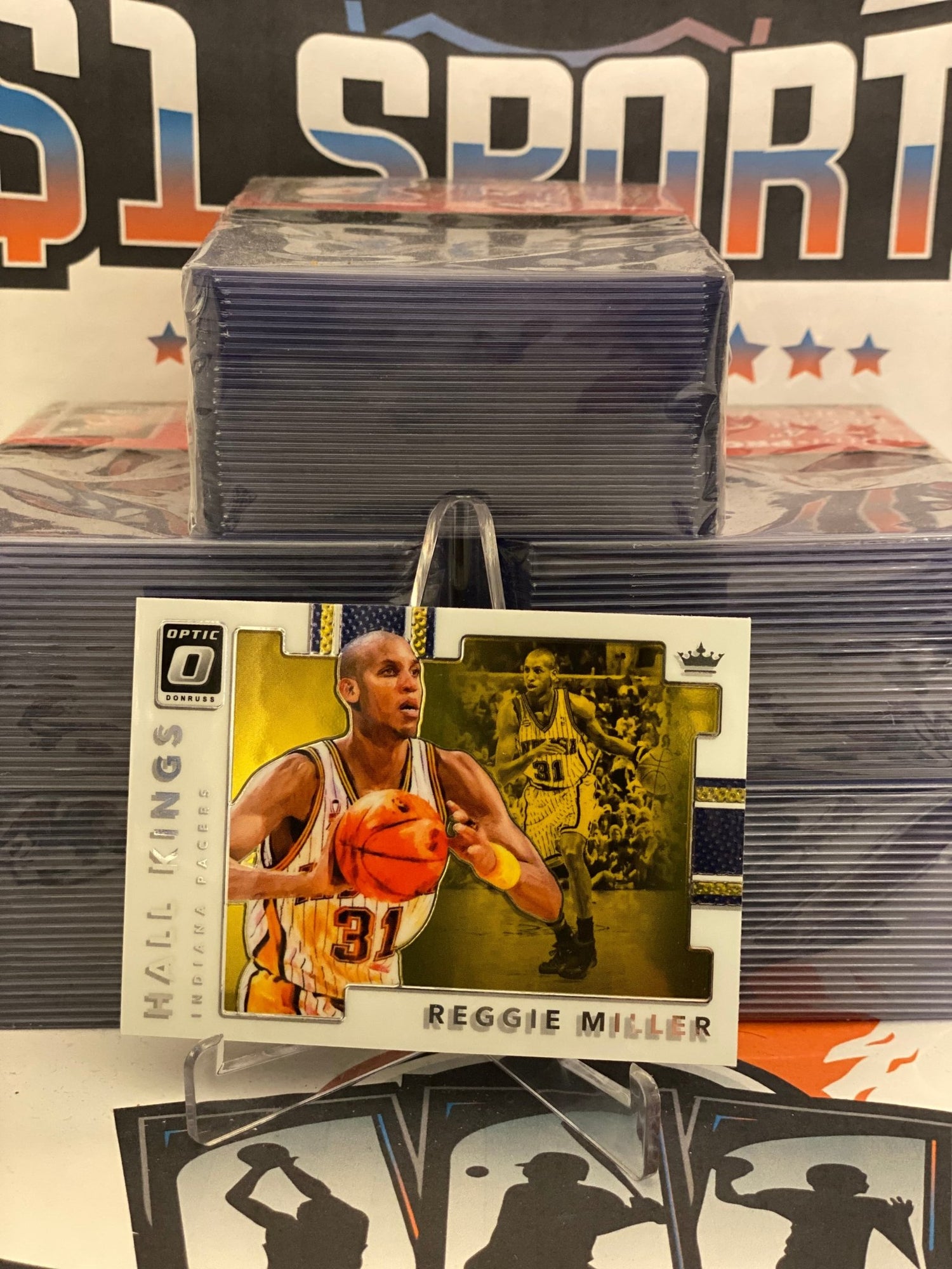 2017 Donruss Optic (Hall Kings) Reggie Miller #25