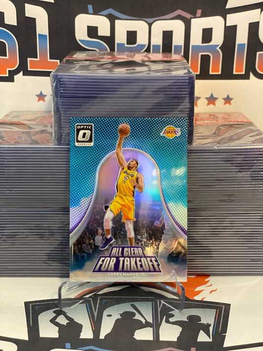 2017 Donruss Optic (Holo Prizm, All Clear for Takeoff) Larry Nance Jr. #14