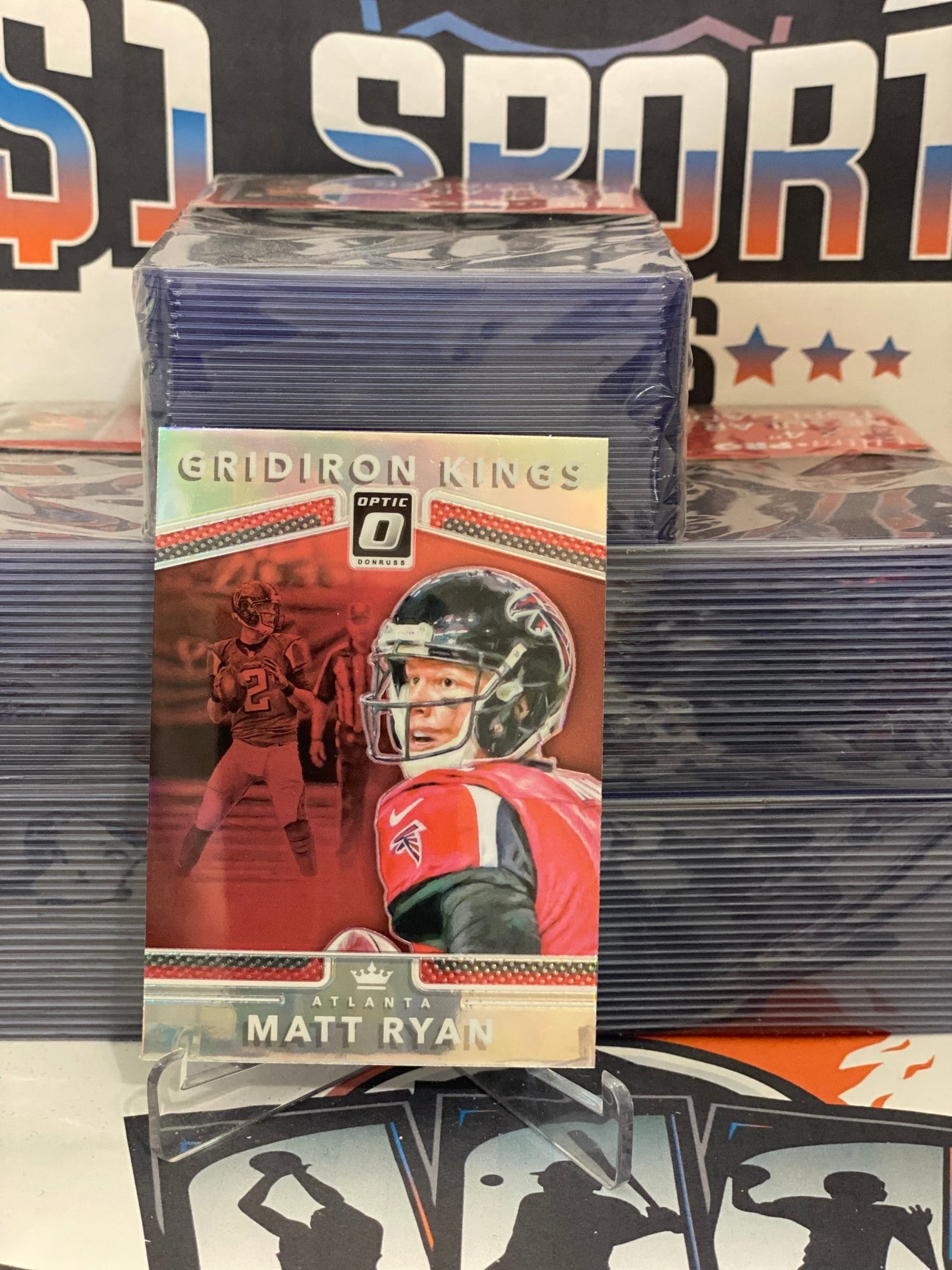 2017 Donruss Optic (Holo Prizm, Gridiron Kings) Matt Ryan #15