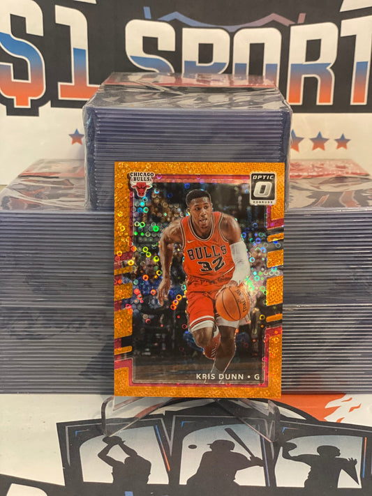 2017 Donruss Optic (Orange Disco Prizm 153/193) Kris Dunn #21