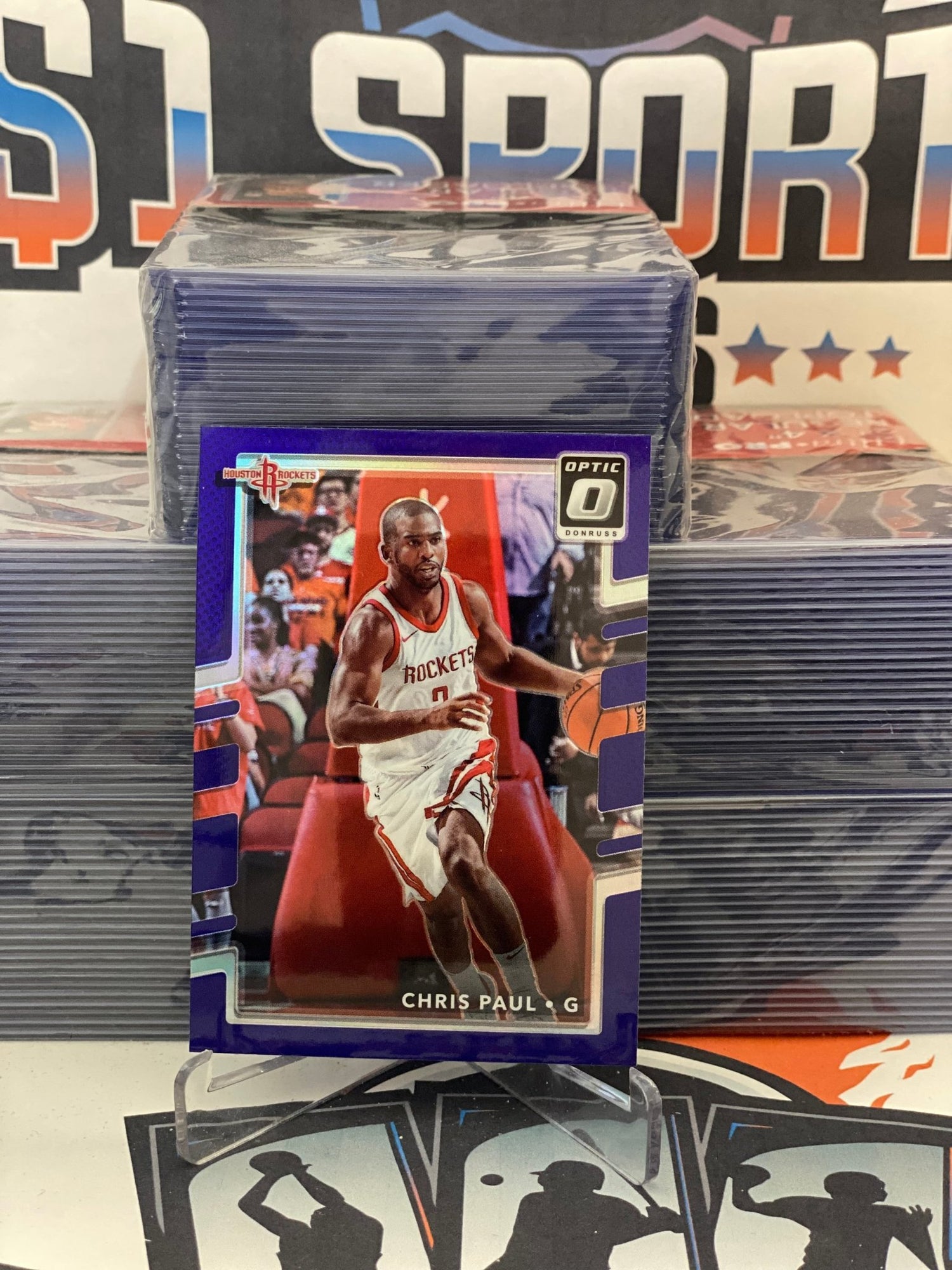 2017 Donruss Optic (Purple Prizm) Chris Paul #52