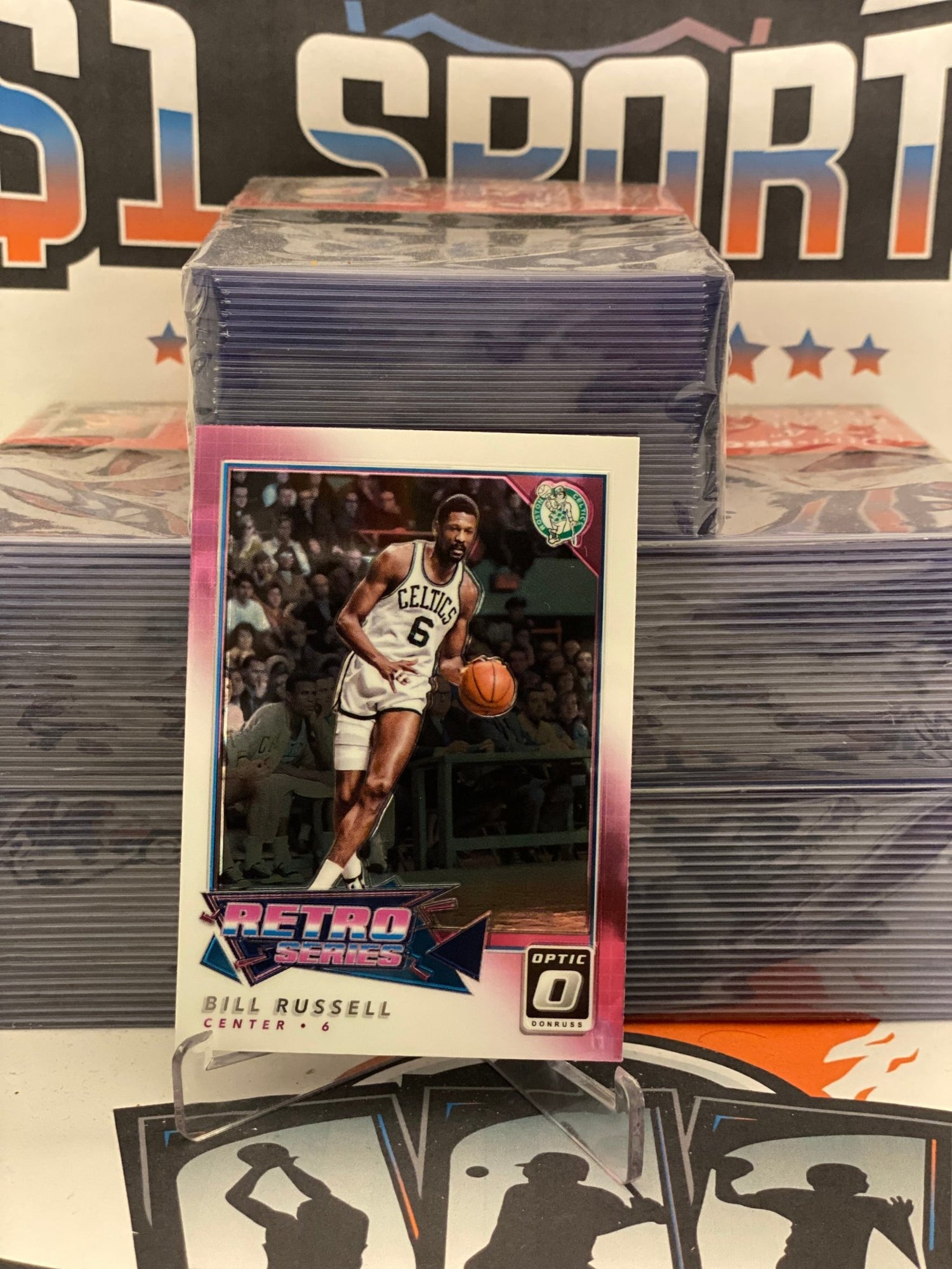 2017 Donruss Optic (Retro Series) Bill Russell #3