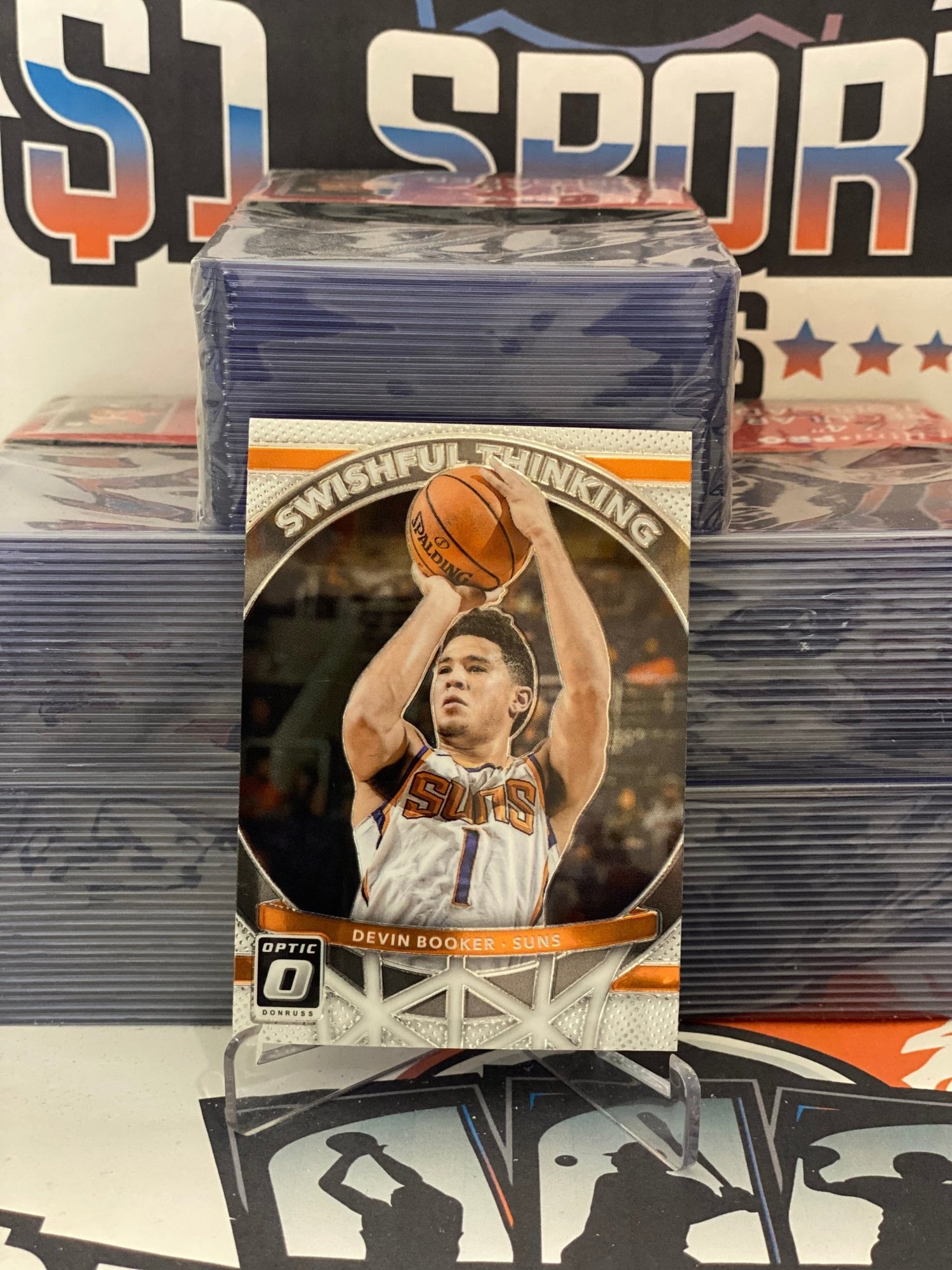 2017 Donruss Optic (Swishful Thinking) Devin Booker #3