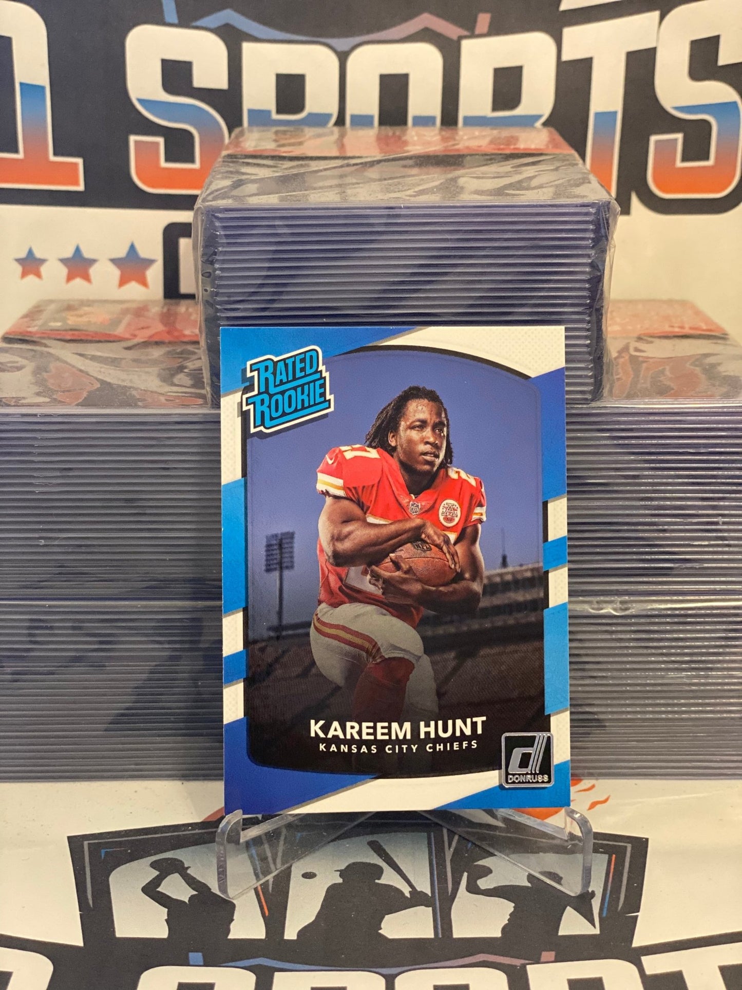 2017 Donruss (Rated Rookie) Kareem Hunt #332