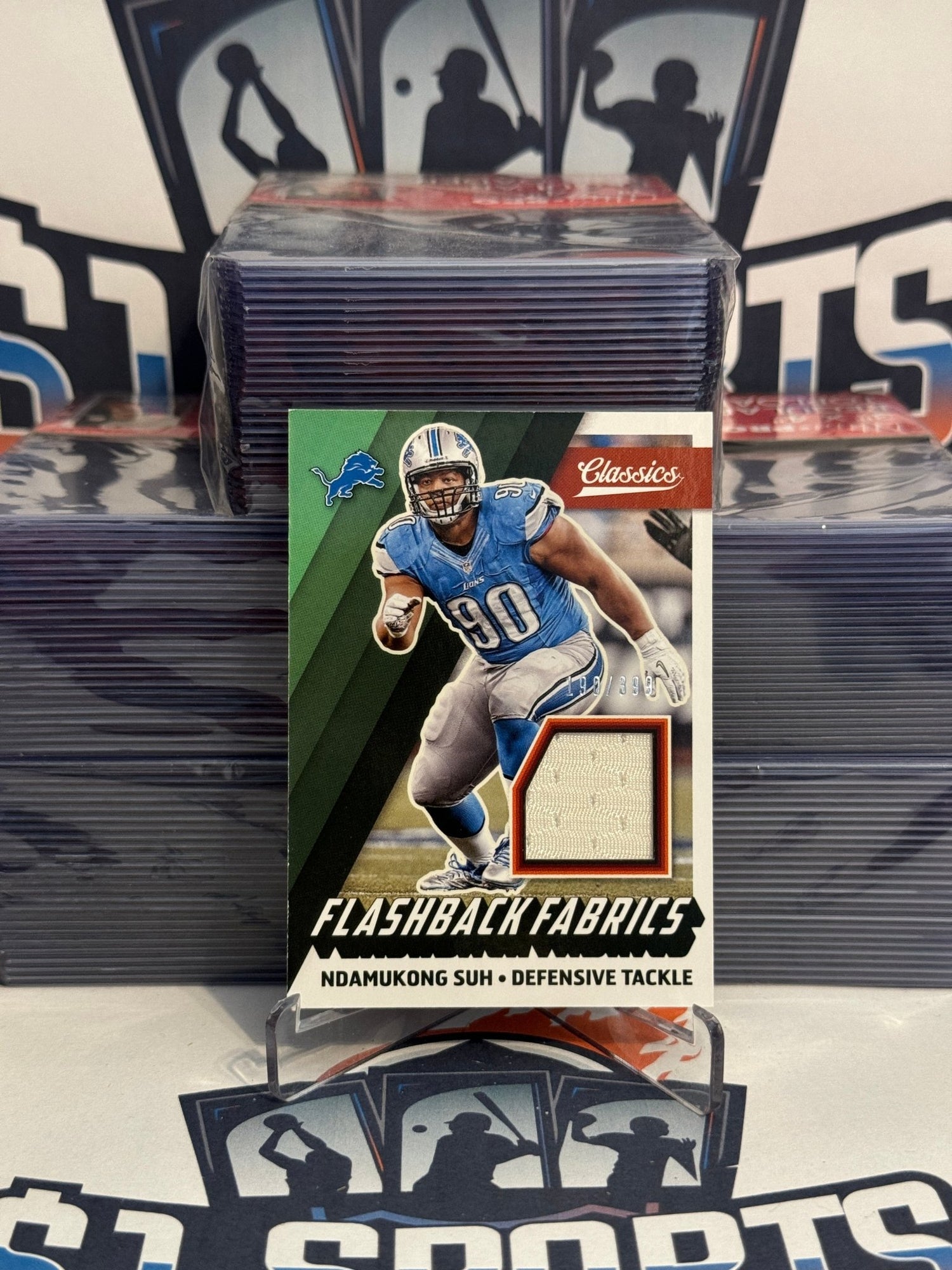 2017 Panini Classics (Flashback Fabrics Relic 190/399) Ndamukong Suh #FF-NS