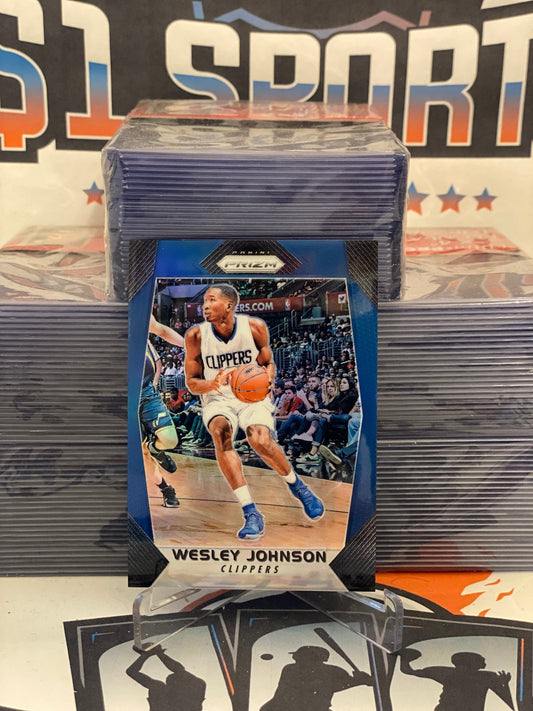 2017 Panini Prizm (Blue Prizm 113/199) Wesley Johnson #213