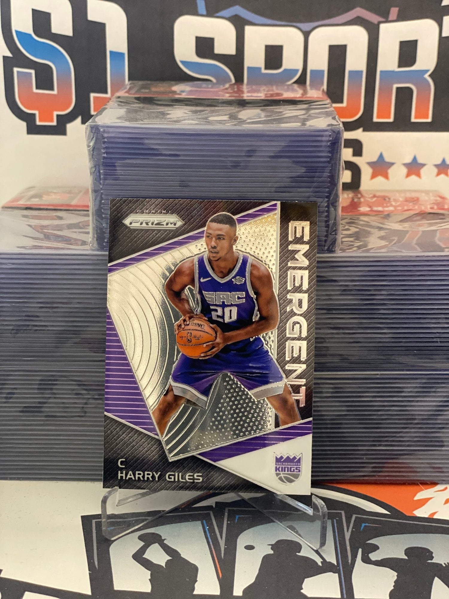 2017 Panini Prizm (Emergent) Harry Giles Rookie #EM-HAR