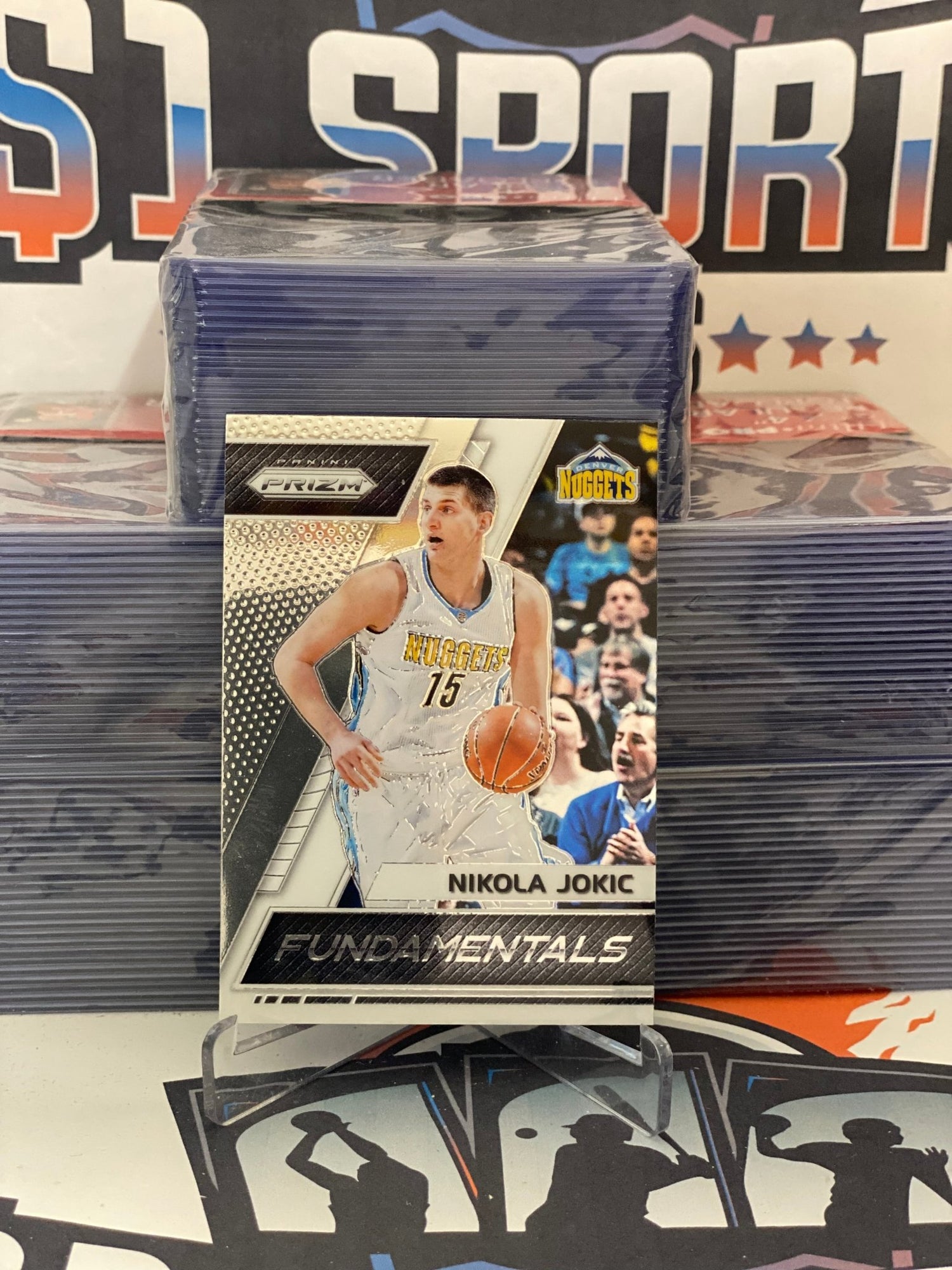 2017 Panini Prizm (Fundamentals) Nikola Jokic #50