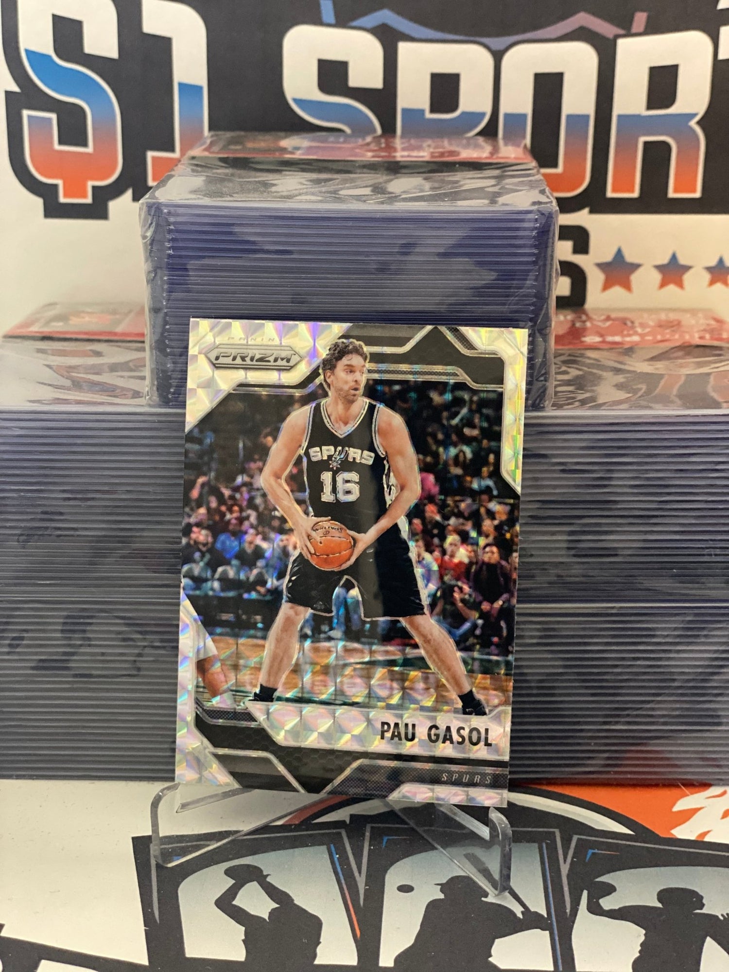 2017 Panini Prizm (Mosaic Prizm) Pau Gasol #35